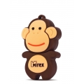 USB  4GB Mirex MONKEY BROWN (ecopack)